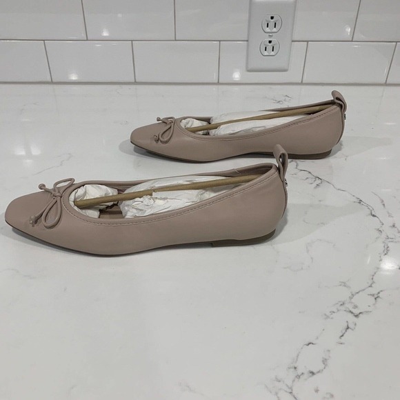 Draper James | Flats Taylor Beige Slip On Round Toe Bow NEW- Size 8.5 - Picture 5 of 8